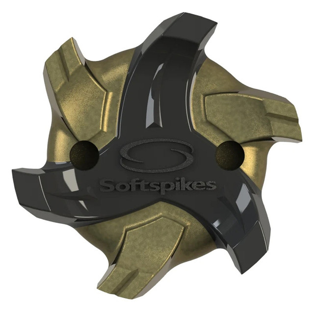 Softspikes Pulsar Metal Thread Golf Shoe Cleats 22ct - Black / Red